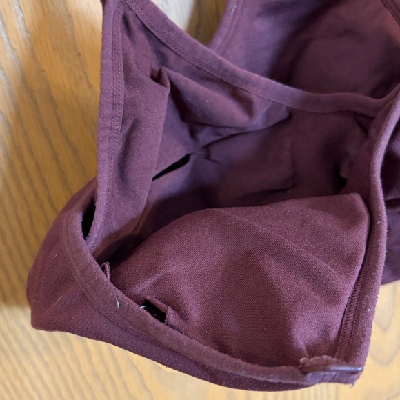 Kindred Bravely Women’s Burgundy Sublime Pumping & Nursing Sports Bra Large - Picture 6 of 6